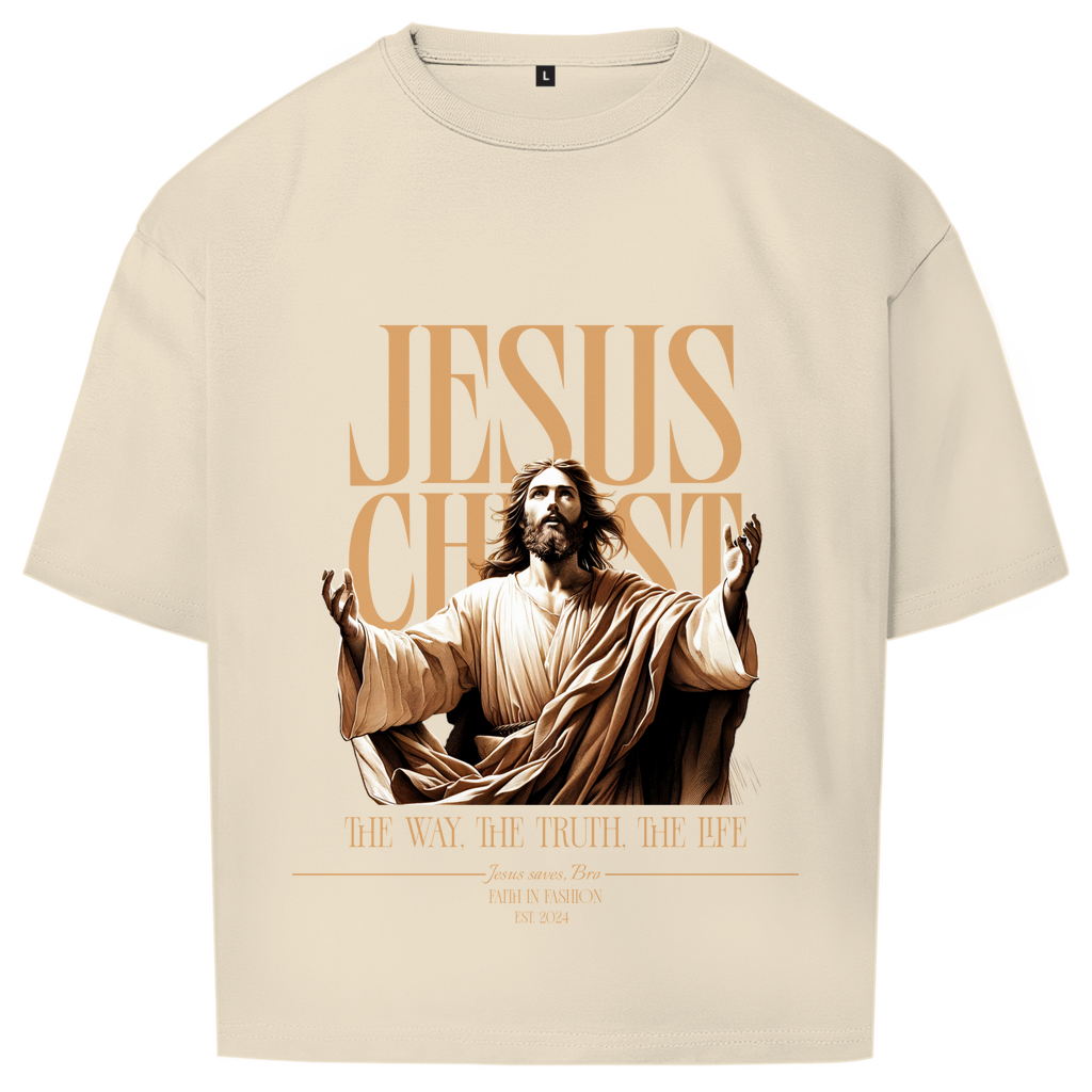 JESUS SAVES BRO - JESUS CHRIST - OVERSIZE SHIRT - UNISEX