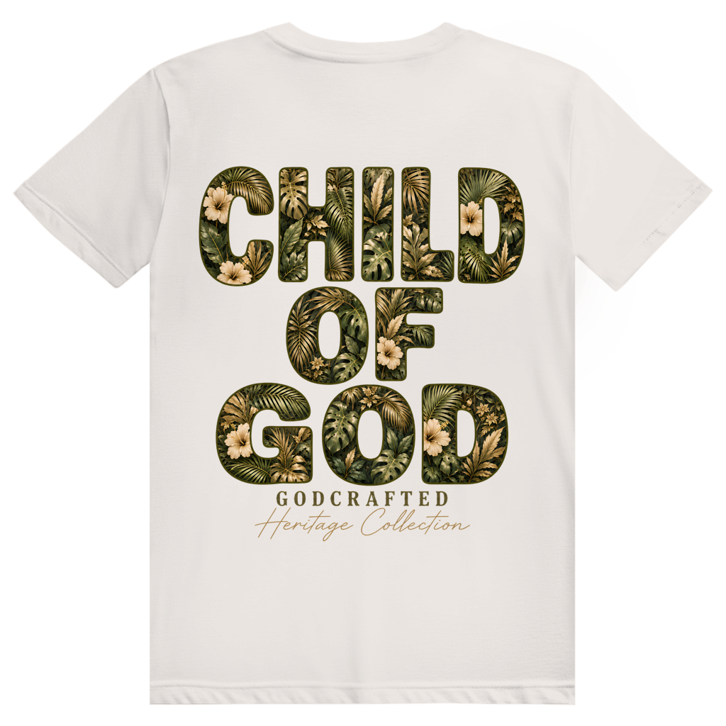 back_Vintage White_JESUS SAVES BRO - CHILD OF GOD - T-SHIRT - UNISEX