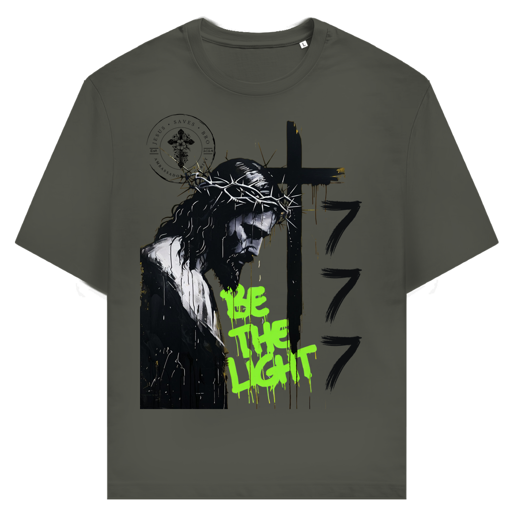 JESUS SAVES BRO - BE THE LIGHT - T-SHIRT - UNISEX