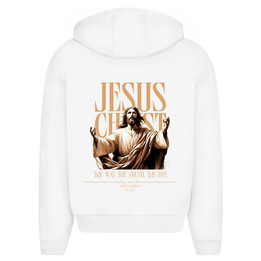 JESUS SAVES BRO - JESUS CHRIST - ZIPPER - UNISEX - OVERSIZE