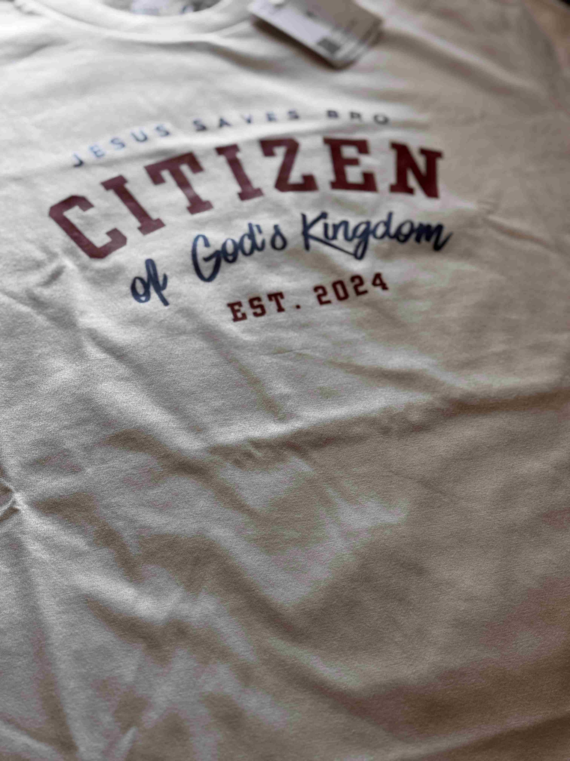 JSB_Vintage_White_Citizen of Gods Kingdom_Shirt