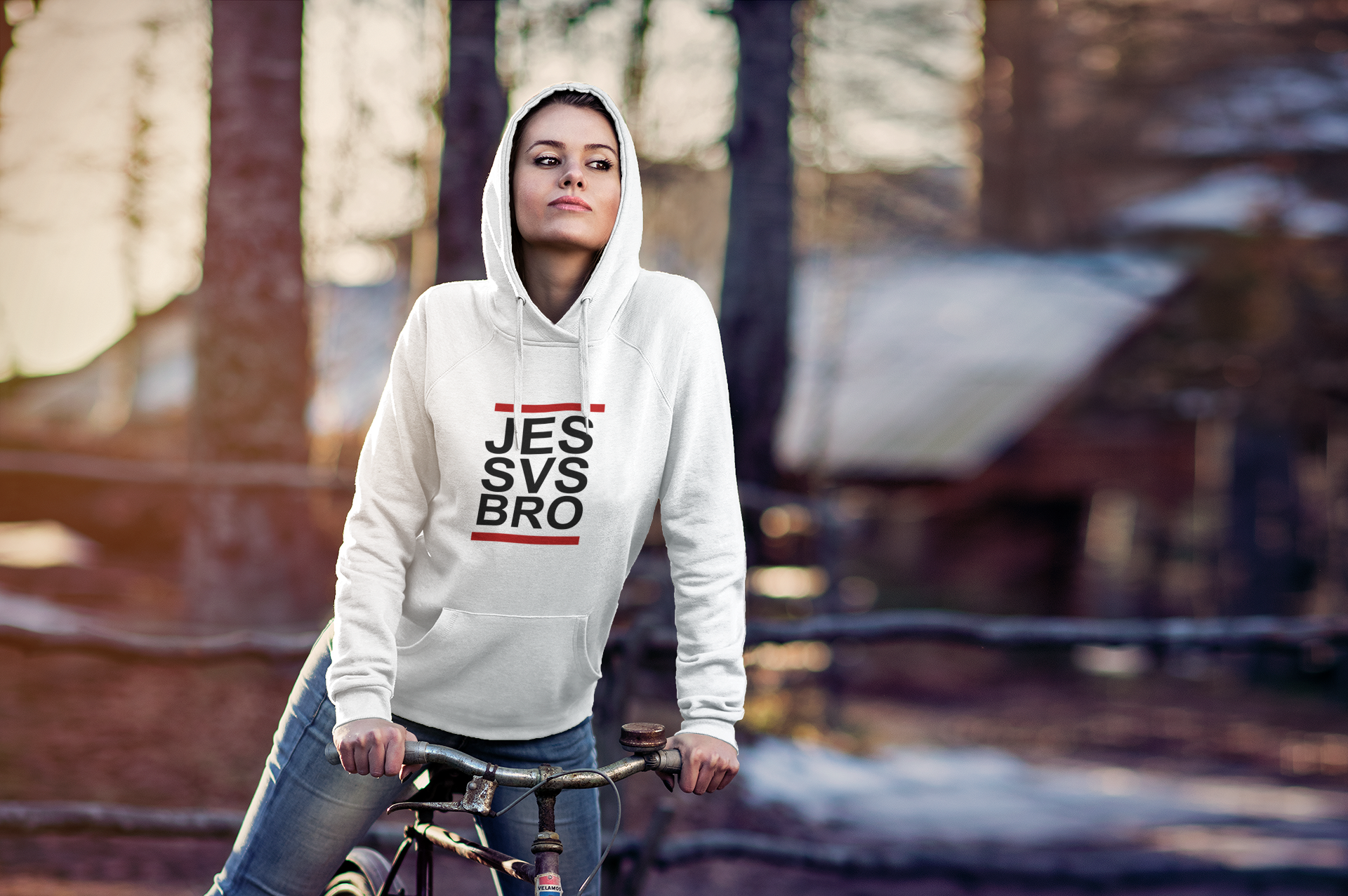 Jesus Saves Bro - Hoodie - JES SVS BRO
