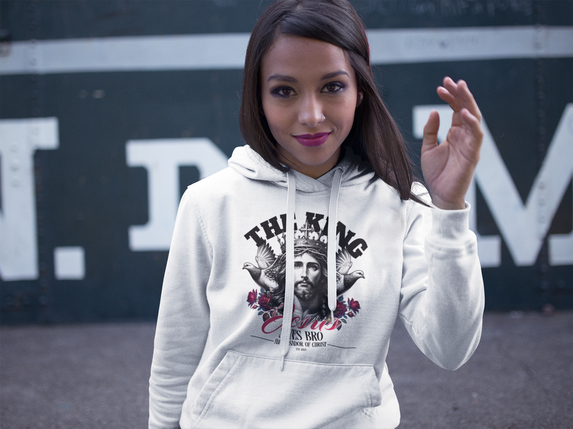 Jesus Saves Bro - Hoodie - The King