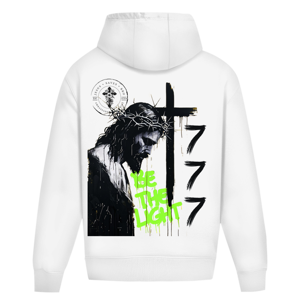 JESUS SAVES BRO - BE THE LIGHT - HOODIE