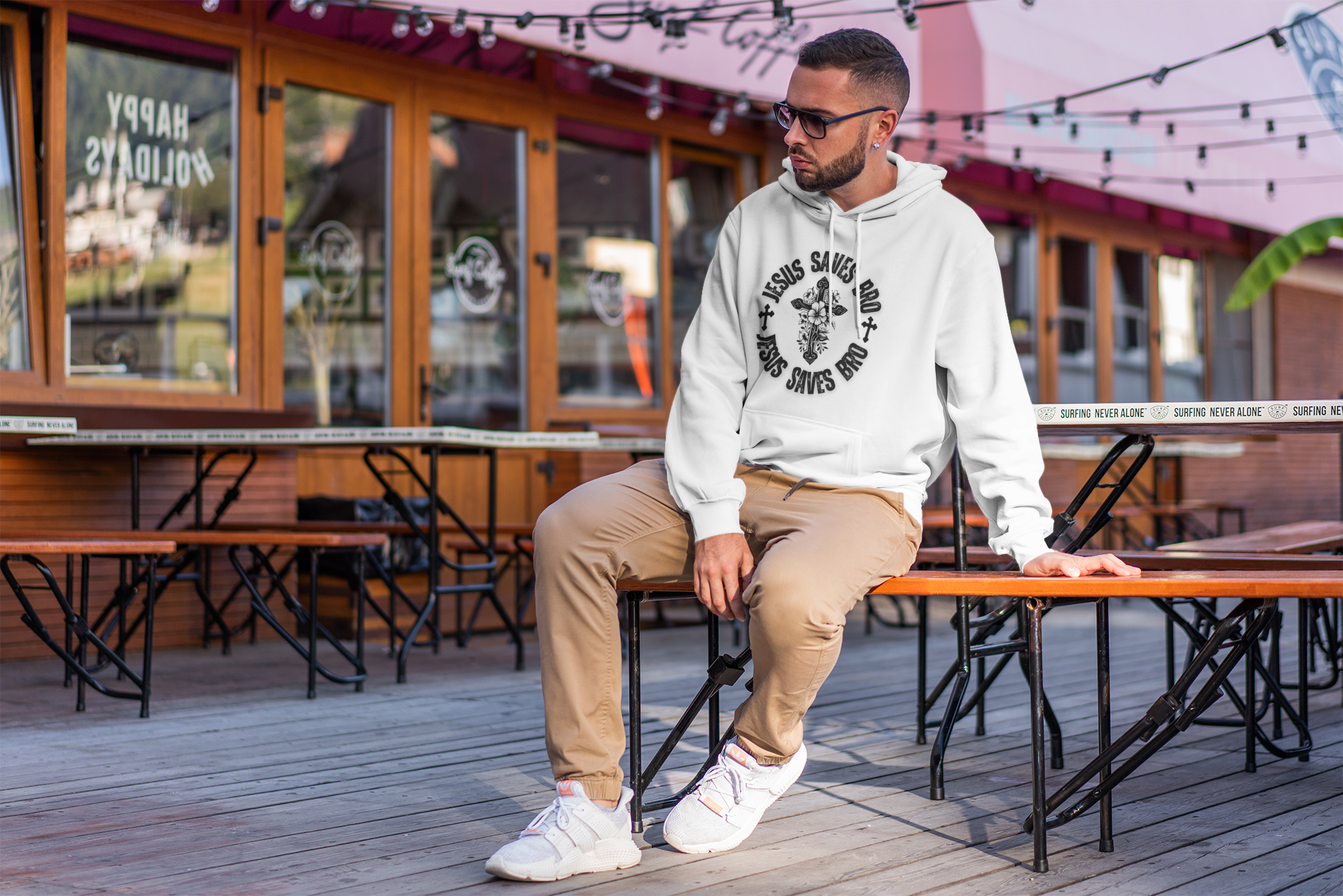 Jesus Saves Bro Hoodie