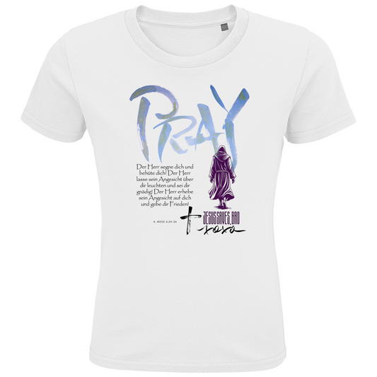 JESUS SAVES BRO - PRAY - T-SHIRT KIDS