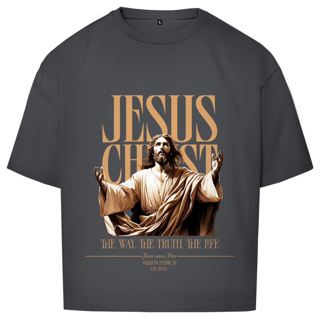 JESUS SAVES BRO - JESUS CHRIST - OVERSIZE SHIRT - UNISEX