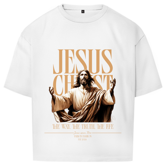 JESUS SAVES BRO - JESUS CHRIST - OVERSIZE SHIRT - UNISEX
