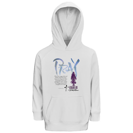 JESUS SAVES BRO - PRAY - KIDS HOODIE