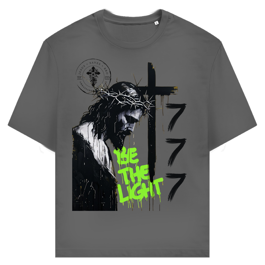 JESUS SAVES BRO - BE THE LIGHT - T-SHIRT - UNISEX