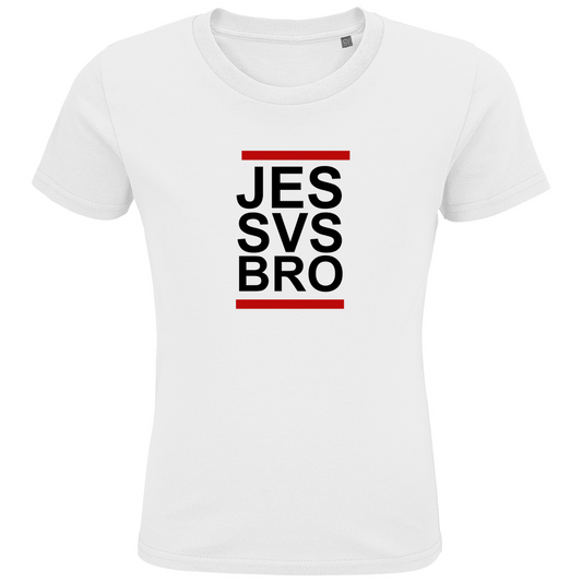 JESUS SAVES BRO - JES SVS BRO - T-SHIRT KIDS
