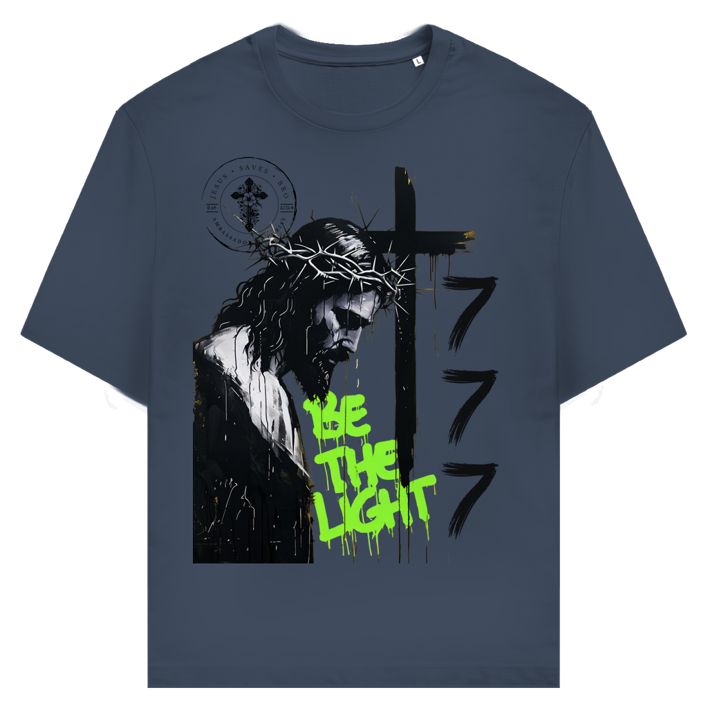 JESUS SAVES BRO - BE THE LIGHT - T-SHIRT - UNISEX