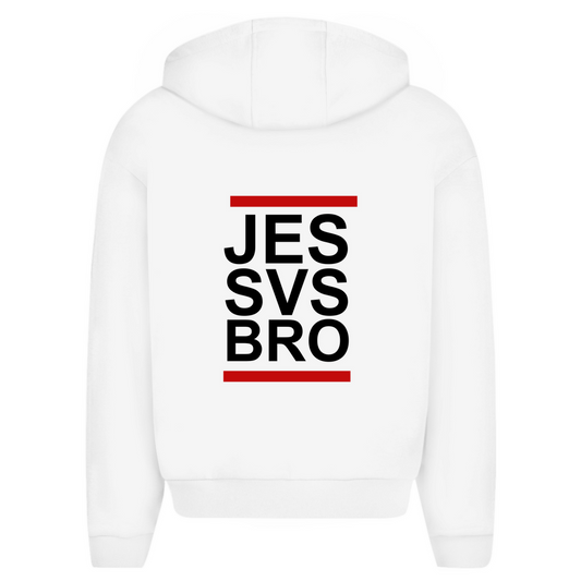 JESUS SAVES BRO - JES SVS BRO - ZIPPER - UNISEX - OVERSIZE
